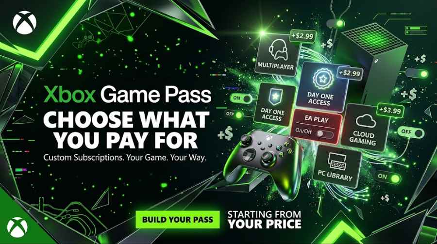 Xbox Game Pass May Let Players Choose Which Features They Pay For